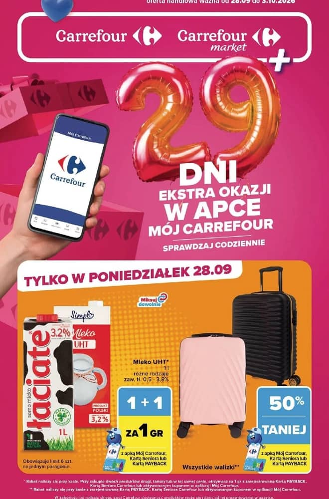 Okładka gazetki Carrefour, ważna 28 września 2026 – 3 października 2026