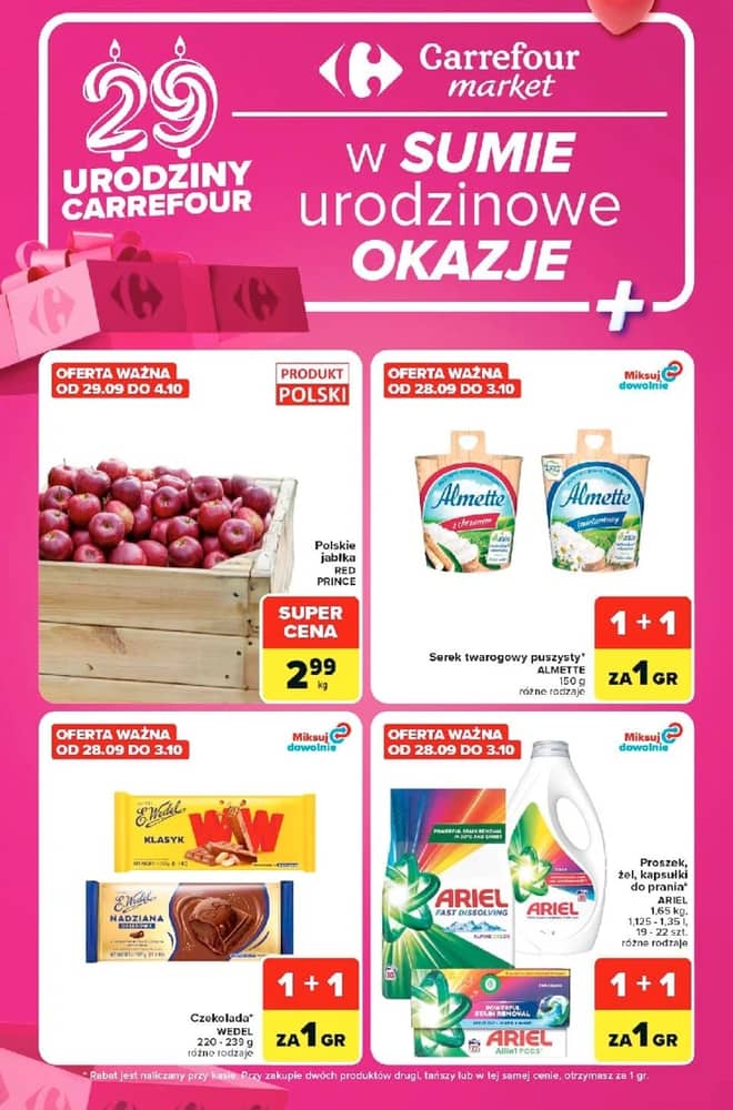 Okładka gazetki Carrefour, ważna 29 września 2026 – 5 października 2026