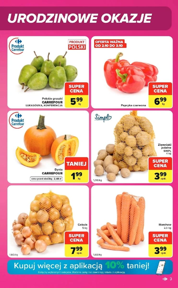 Gazetka Carrefour, strona 3 z 12