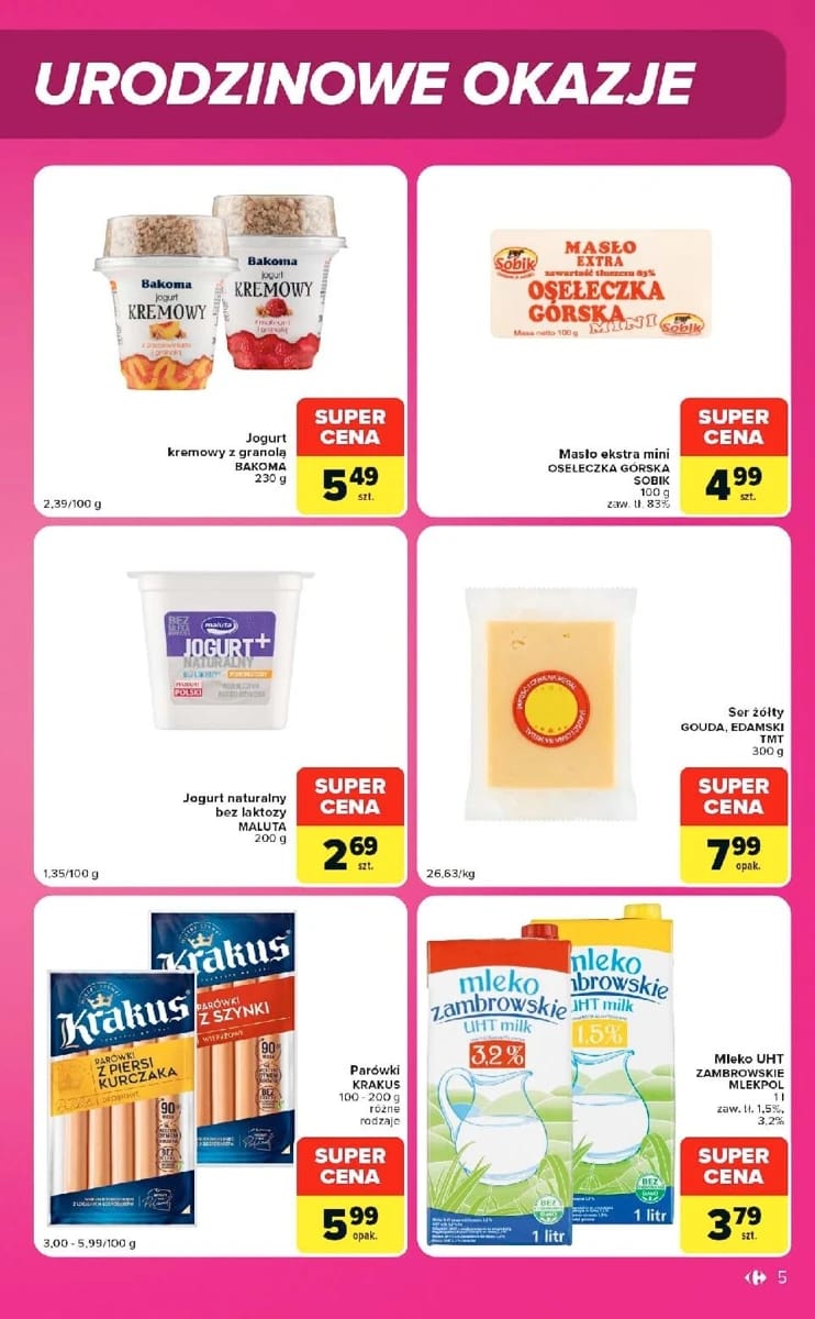 Gazetka Carrefour, strona 5 z 12