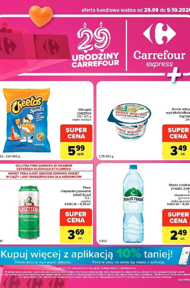 Okładka gazetki Carrefour, ważna 29 września 2026 – 5 października 2026