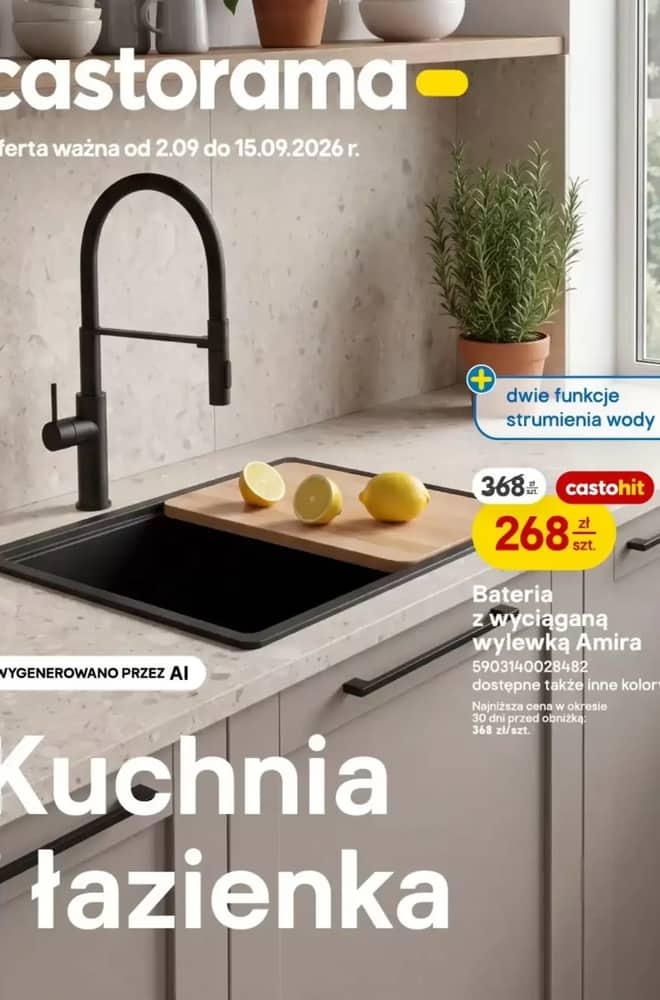 Okładka gazetki Castorama, ważna 2–15 wrzesień 2026