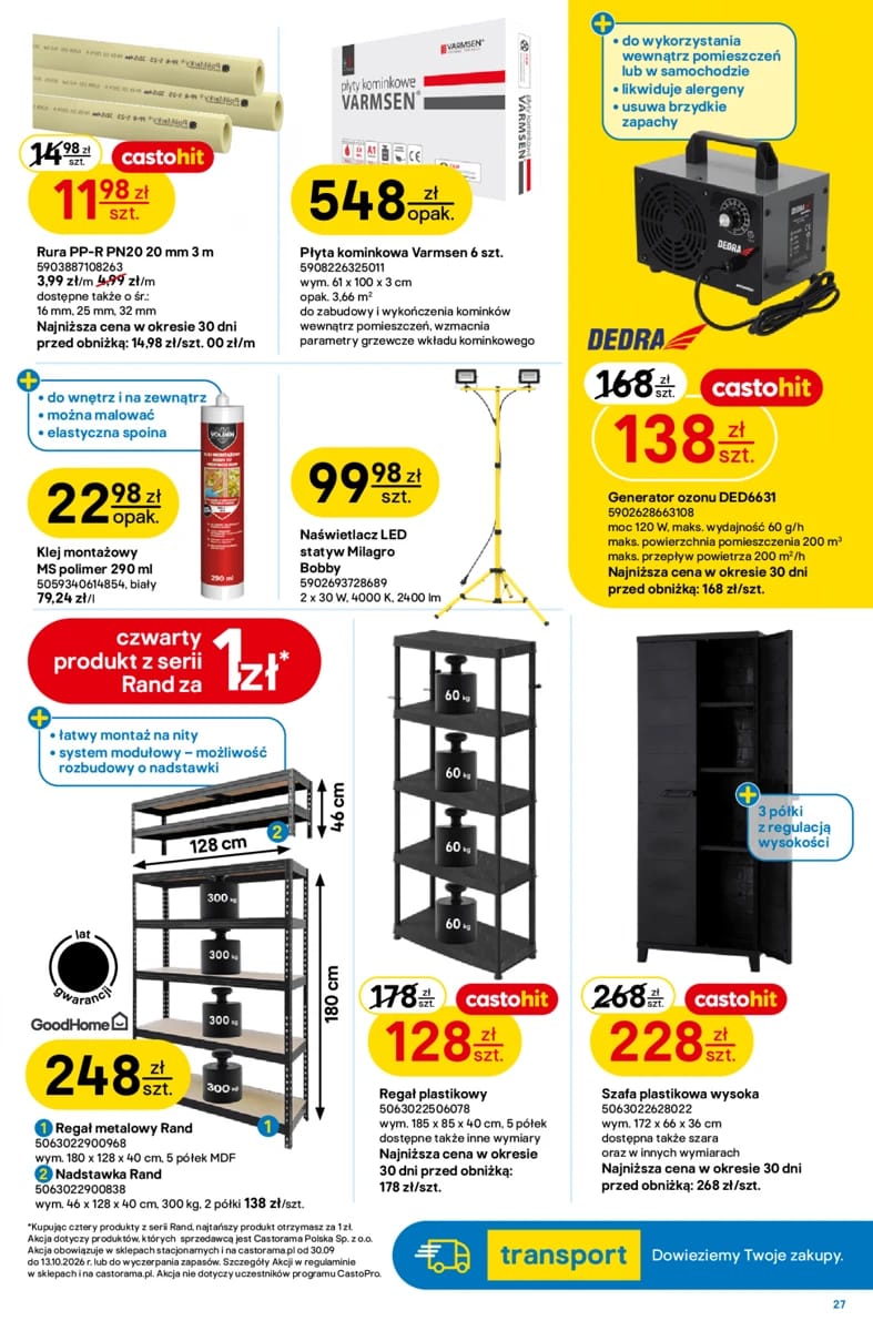 Gazetka Castorama, strona 27 z 34