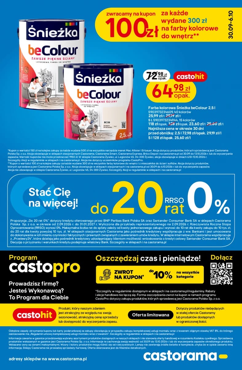 Gazetka Castorama, strona 34 z 34