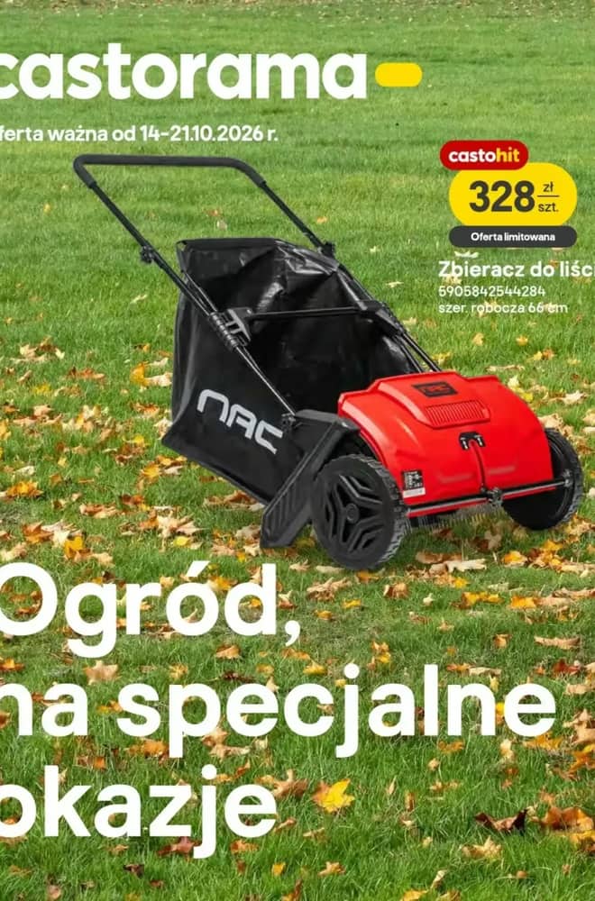 Okładka gazetki Castorama, ważna 14–21 październik 2026