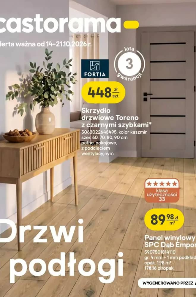 Okładka gazetki Castorama, ważna 14–21 październik 2026