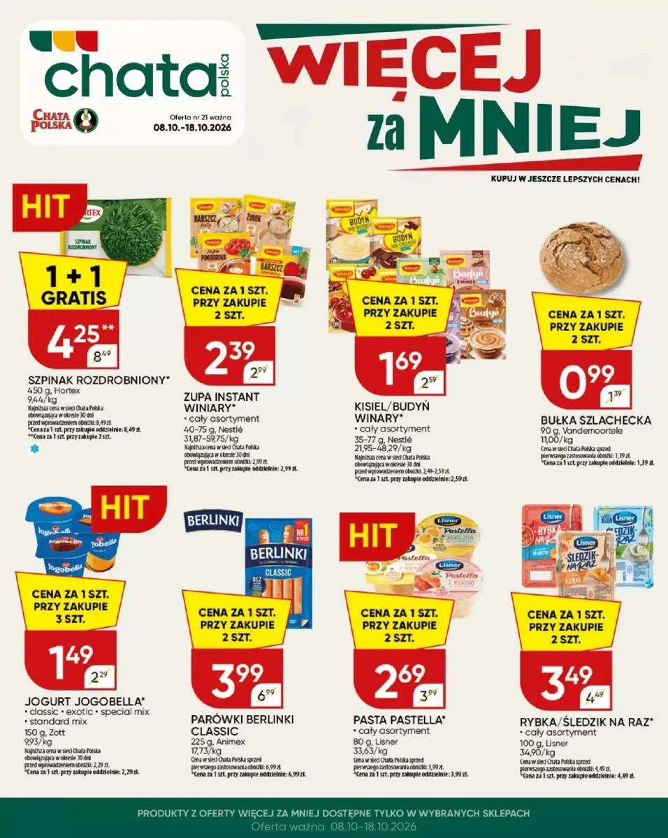 Gazetka Chata Polska, strona 1 z 3