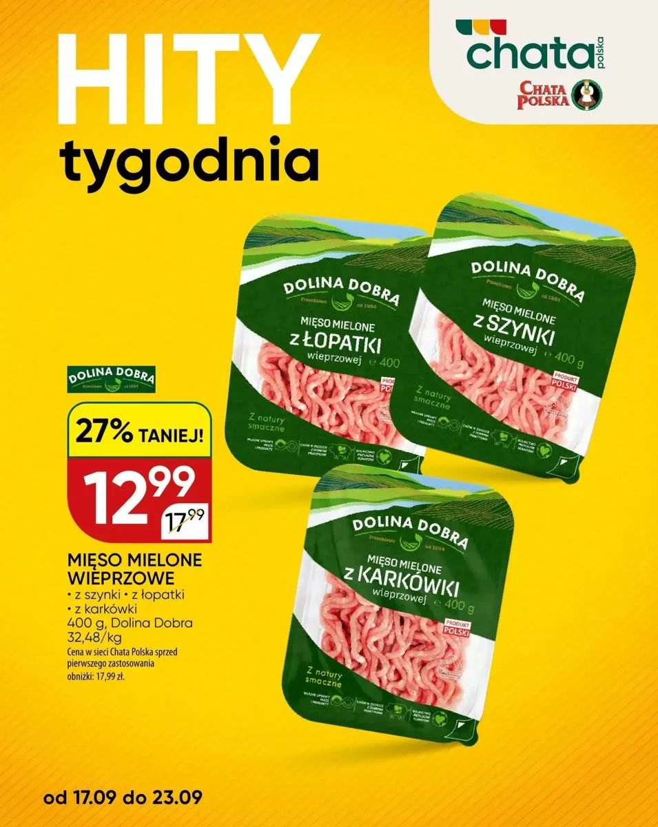 Gazetka Chata Polska, strona 1 z 2