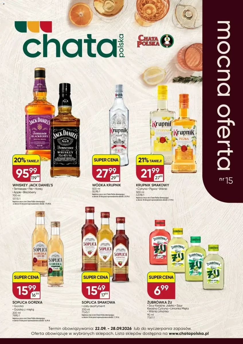 Gazetka Chata Polska, strona 1 z 2