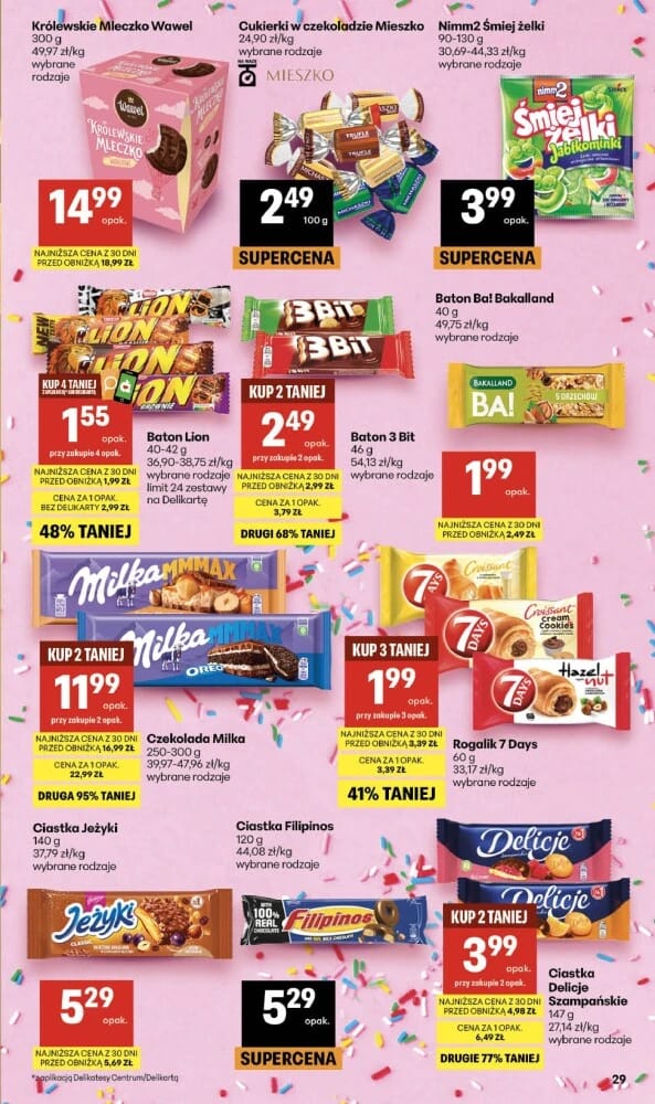 Gazetka Delikatesy Centrum, strona 29 z 40