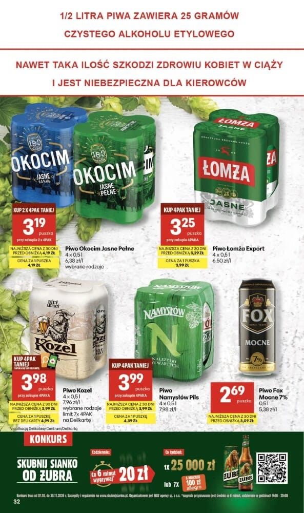 Gazetka Delikatesy Centrum, strona 32 z 40