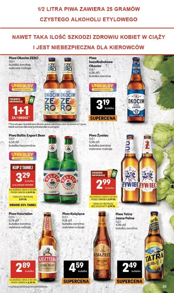 Gazetka Delikatesy Centrum, strona 33 z 40