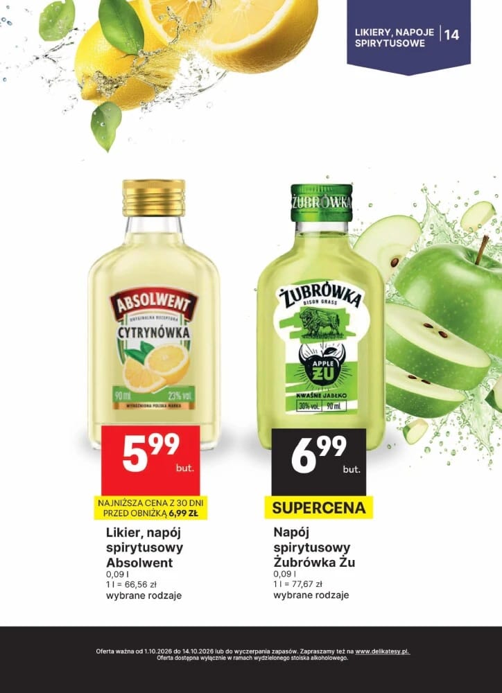 Gazetka Delikatesy Centrum, strona 14 z 21