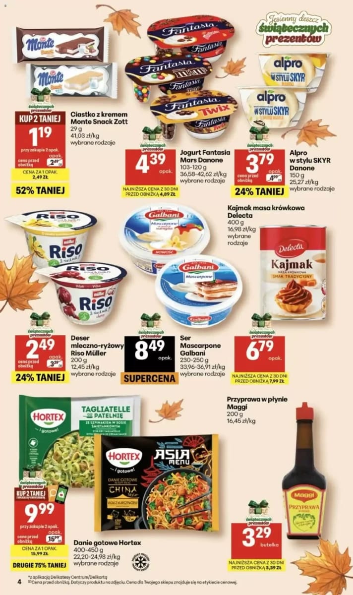 Gazetka Delikatesy Centrum, strona 4 z 40