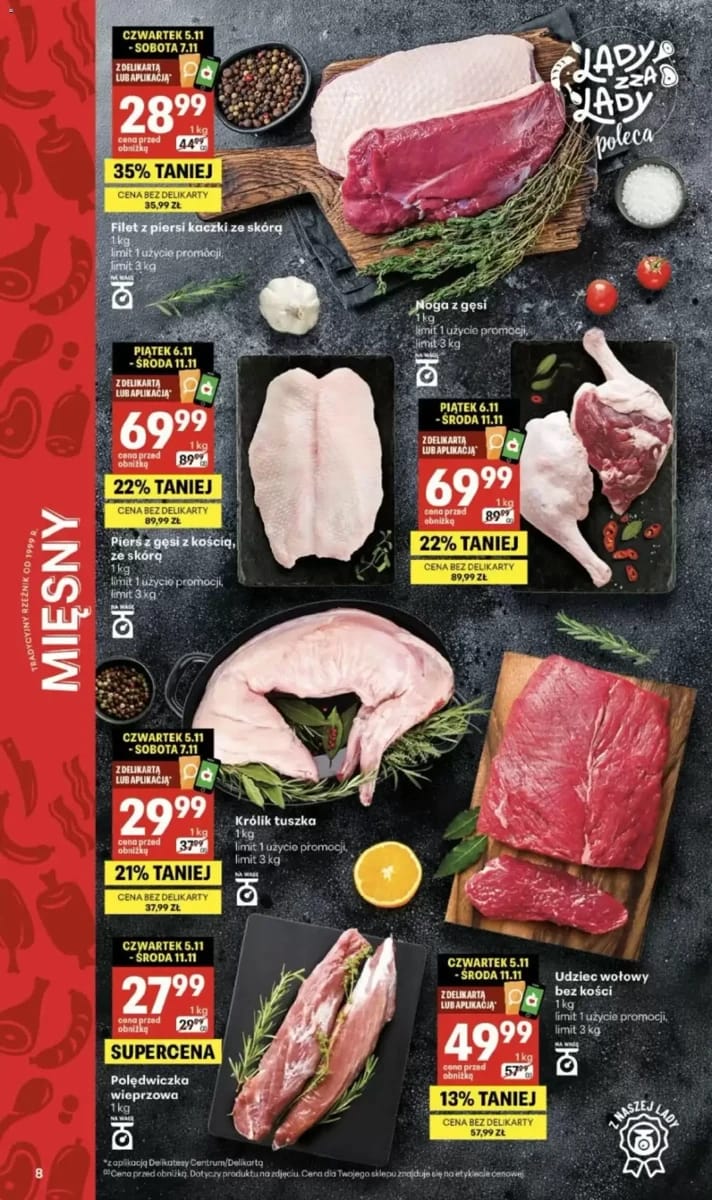 Gazetka Delikatesy Centrum, strona 8 z 40