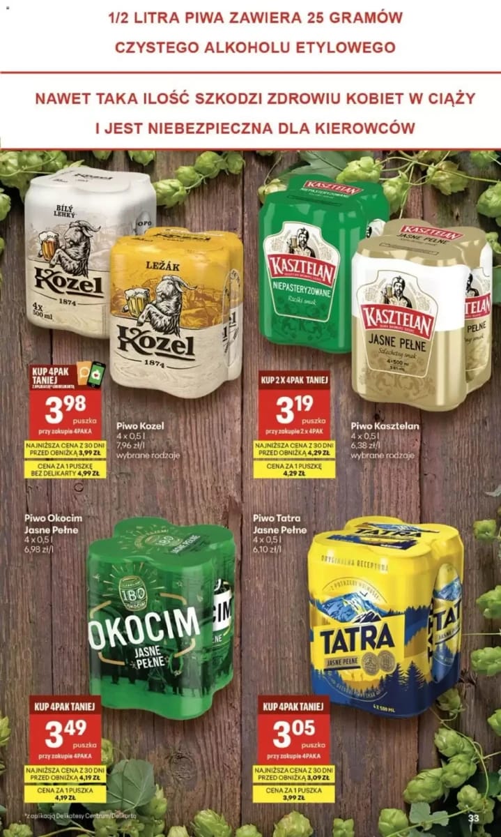 Gazetka Delikatesy Centrum, strona 33 z 40