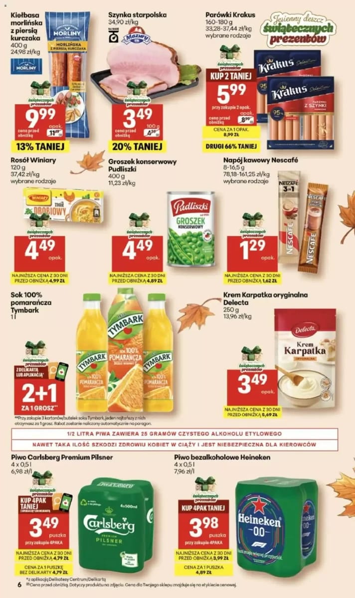 Gazetka Delikatesy Centrum, strona 6 z 40