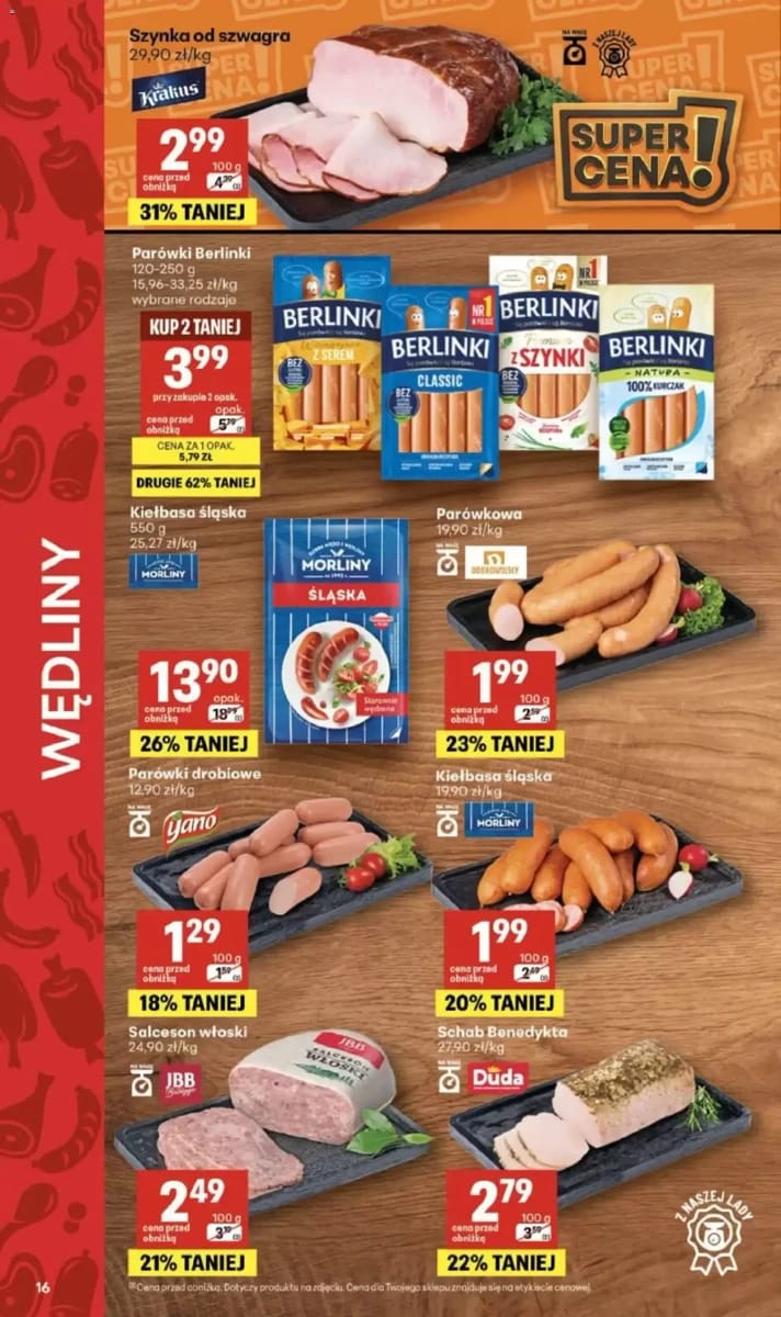 Gazetka Delikatesy Centrum, strona 16 z 40
