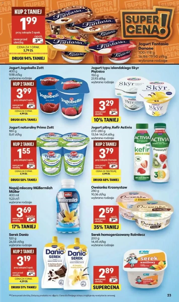 Gazetka Delikatesy Centrum, strona 23 z 40