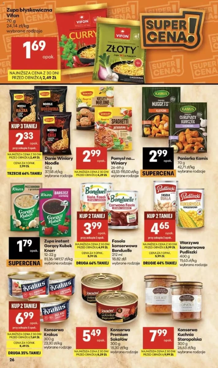 Gazetka Delikatesy Centrum, strona 26 z 40