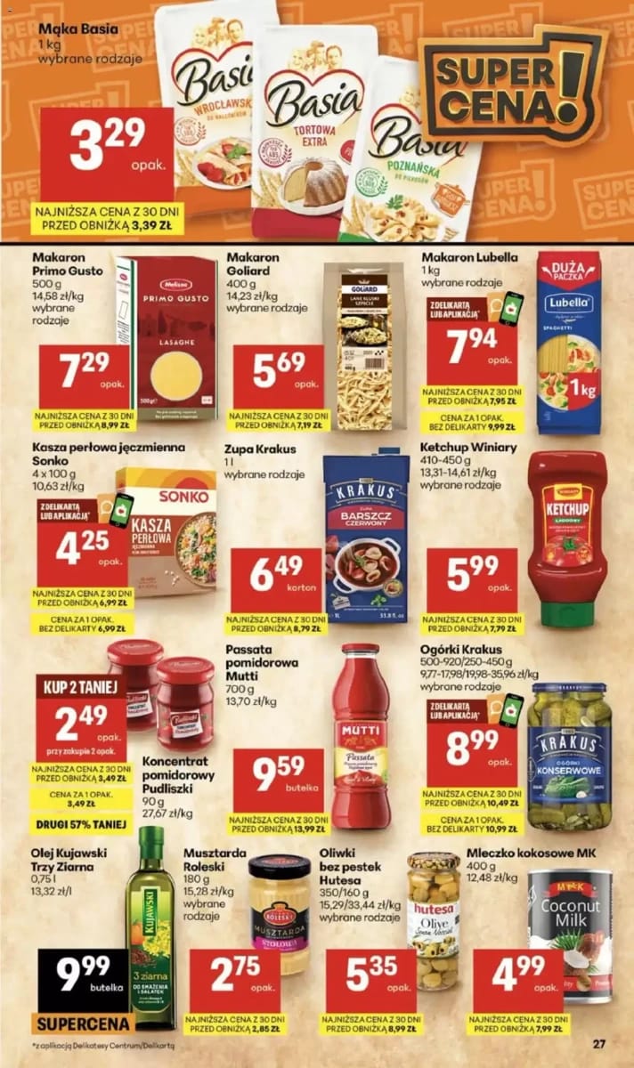 Gazetka Delikatesy Centrum, strona 27 z 40