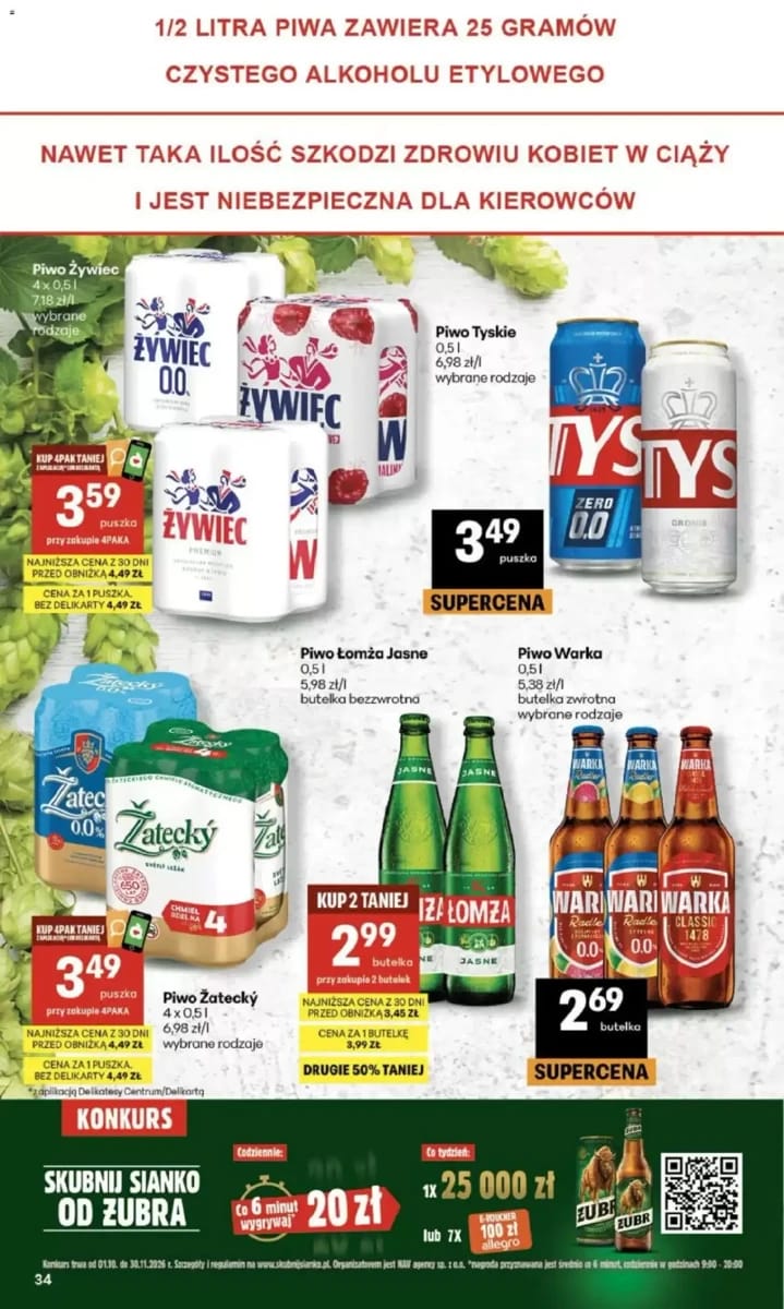 Gazetka Delikatesy Centrum, strona 34 z 40