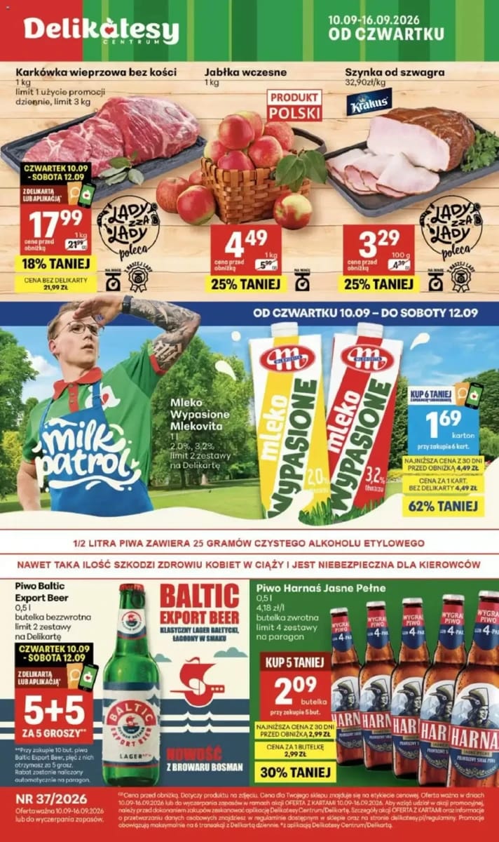 Gazetka Delikatesy Centrum, strona 1 z 40
