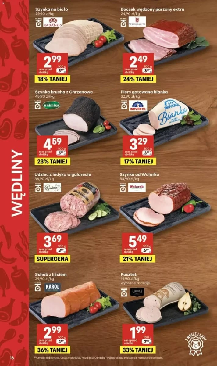Gazetka Delikatesy Centrum, strona 16 z 40