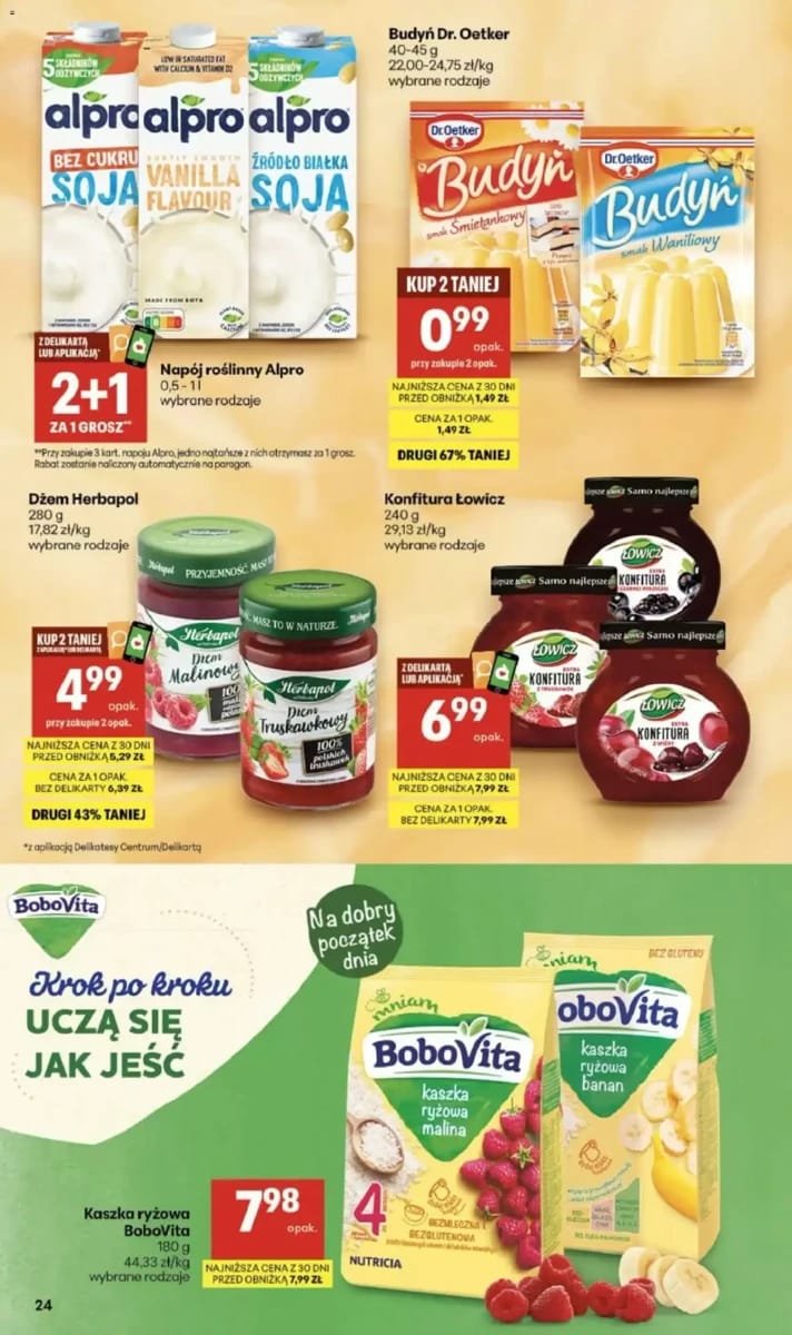 Gazetka Delikatesy Centrum, strona 24 z 40