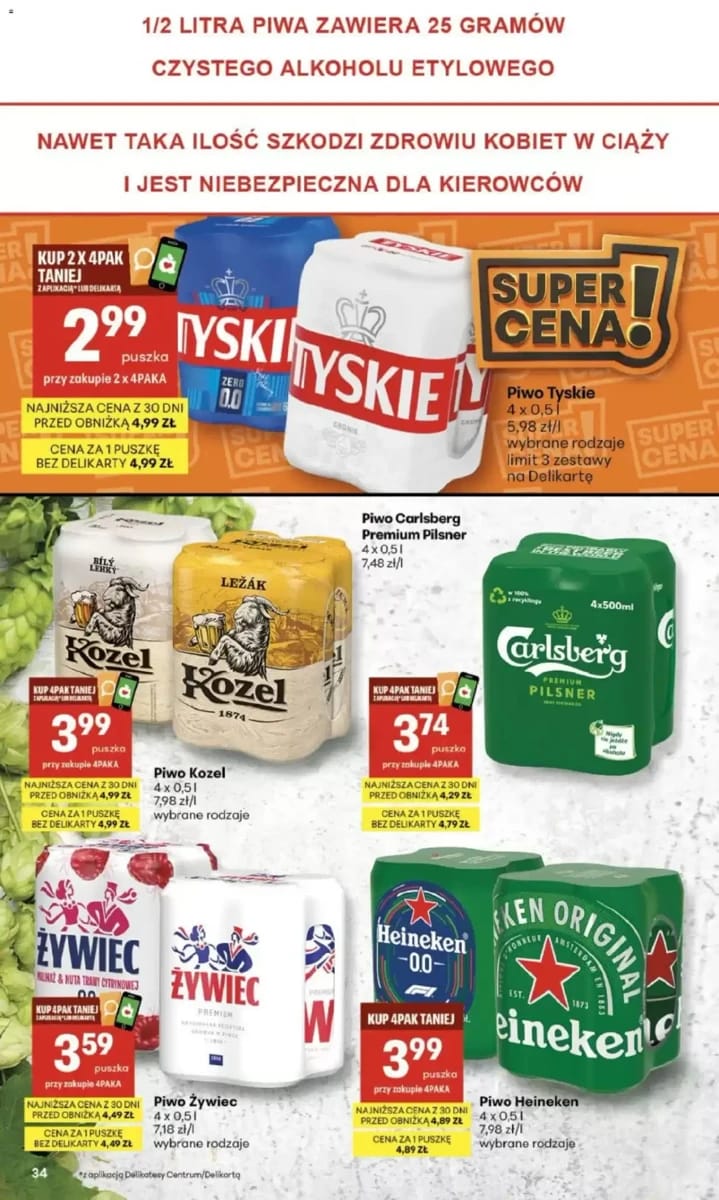 Gazetka Delikatesy Centrum, strona 34 z 40