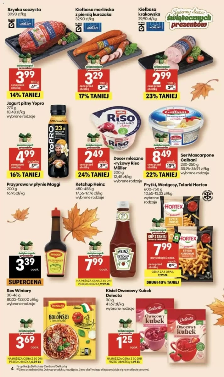 Gazetka Delikatesy Centrum, strona 4 z 40