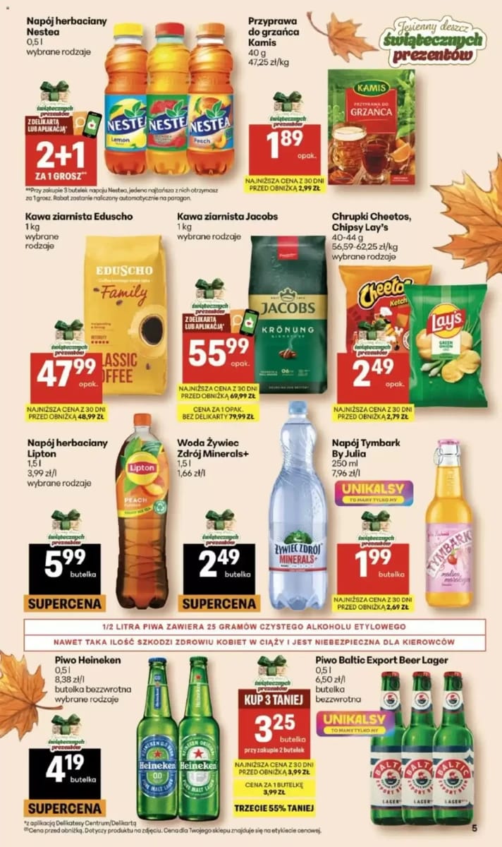 Gazetka Delikatesy Centrum, strona 5 z 40