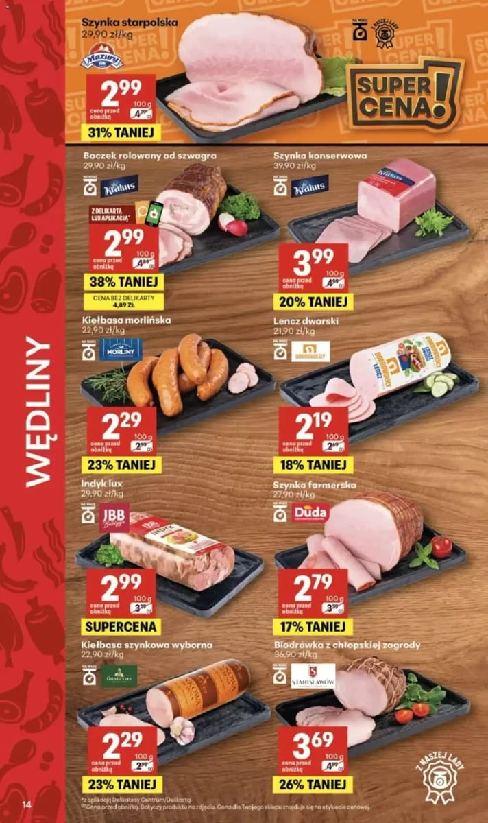 Gazetka Delikatesy Centrum, strona 14 z 40