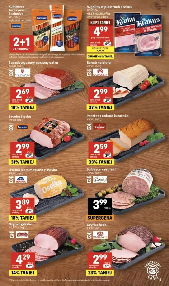 Gazetka Delikatesy Centrum, strona 15 z 40