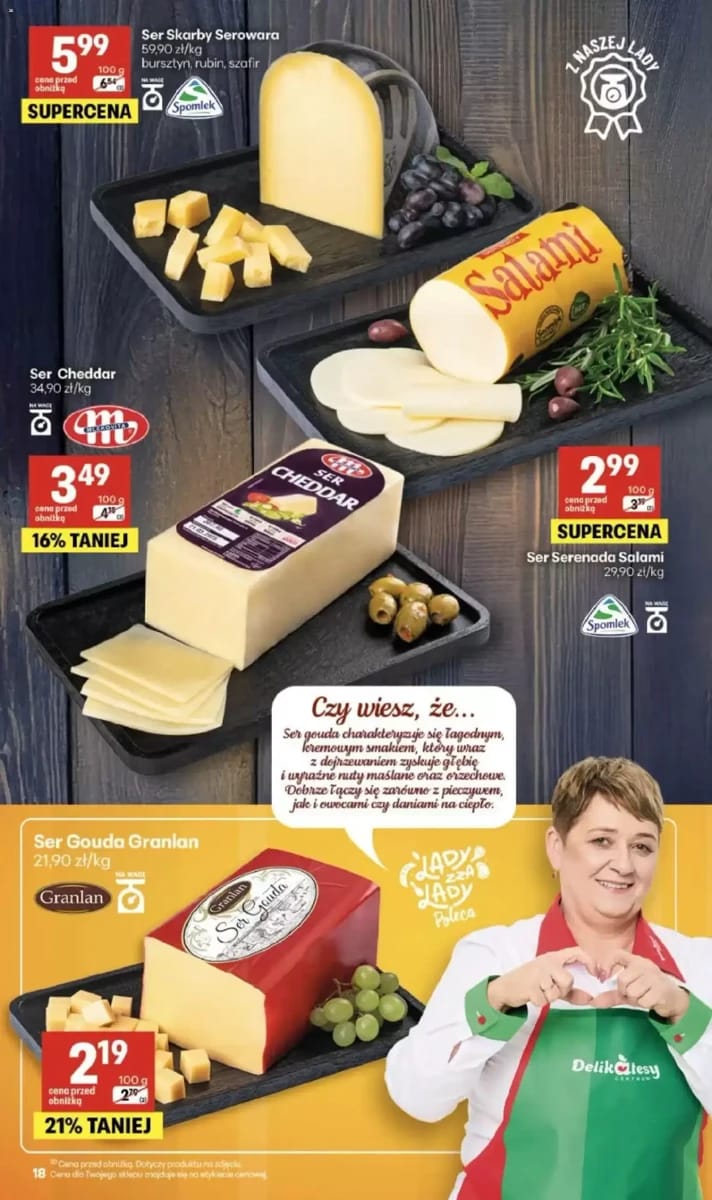 Gazetka Delikatesy Centrum, strona 18 z 40