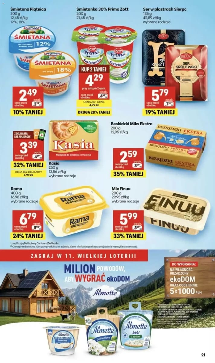 Gazetka Delikatesy Centrum, strona 21 z 40