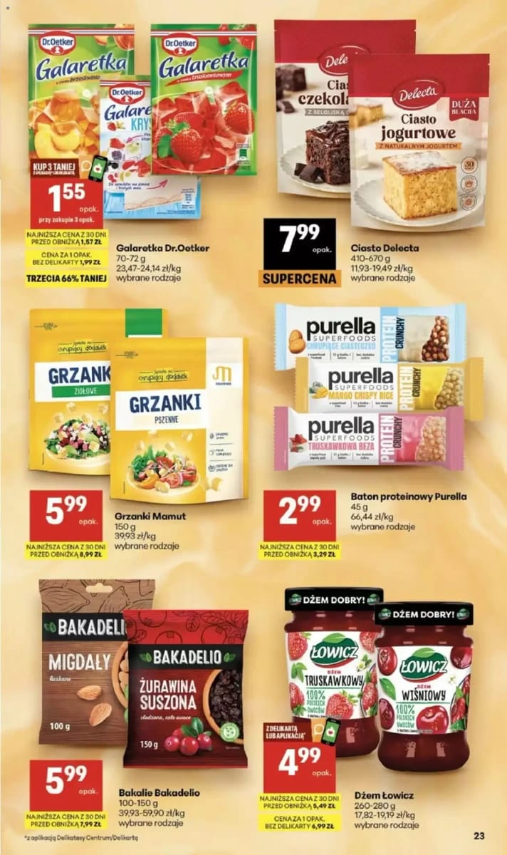 Gazetka Delikatesy Centrum, strona 23 z 40