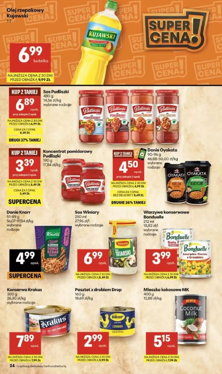 Gazetka Delikatesy Centrum, strona 24 z 40