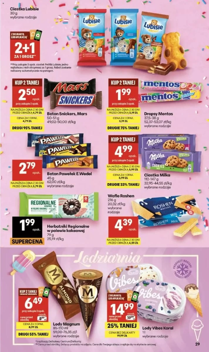 Gazetka Delikatesy Centrum, strona 29 z 40