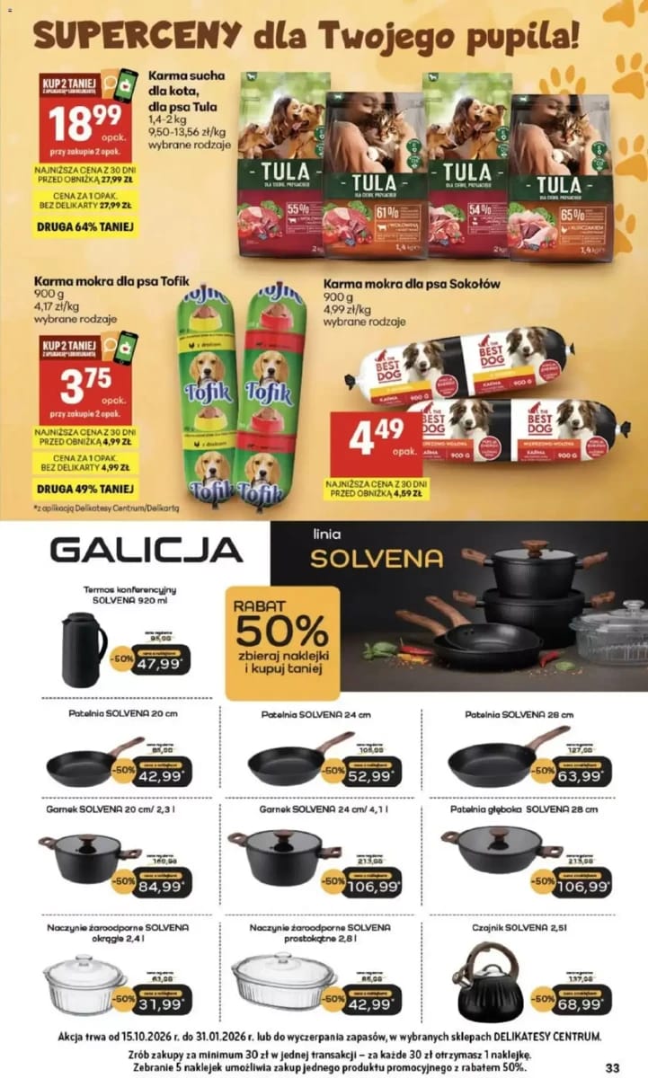Gazetka Delikatesy Centrum, strona 33 z 40