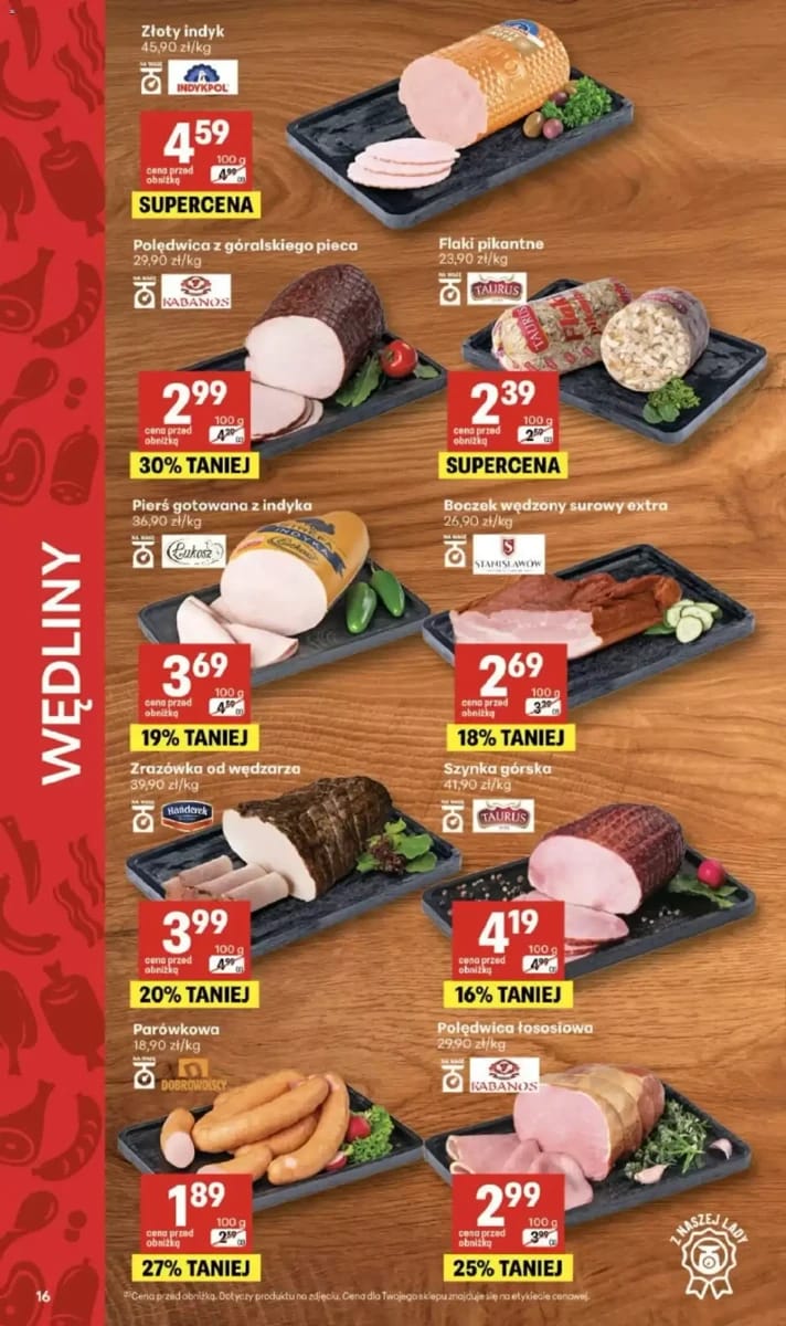 Gazetka Delikatesy Centrum, strona 16 z 40