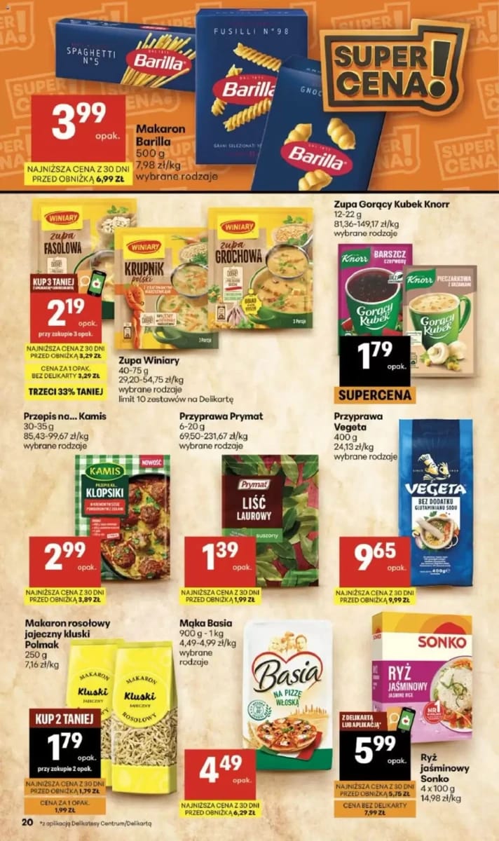 Gazetka Delikatesy Centrum, strona 20 z 40