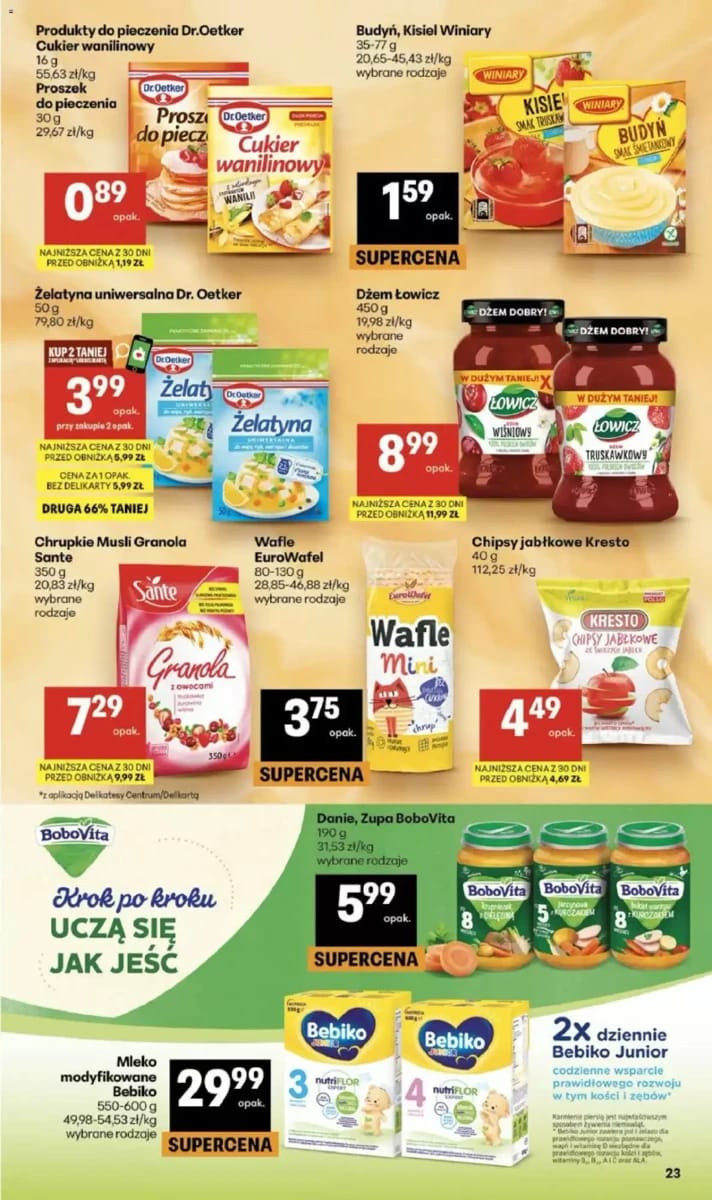 Gazetka Delikatesy Centrum, strona 23 z 40