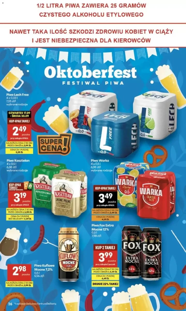 Gazetka Delikatesy Centrum, strona 26 z 40