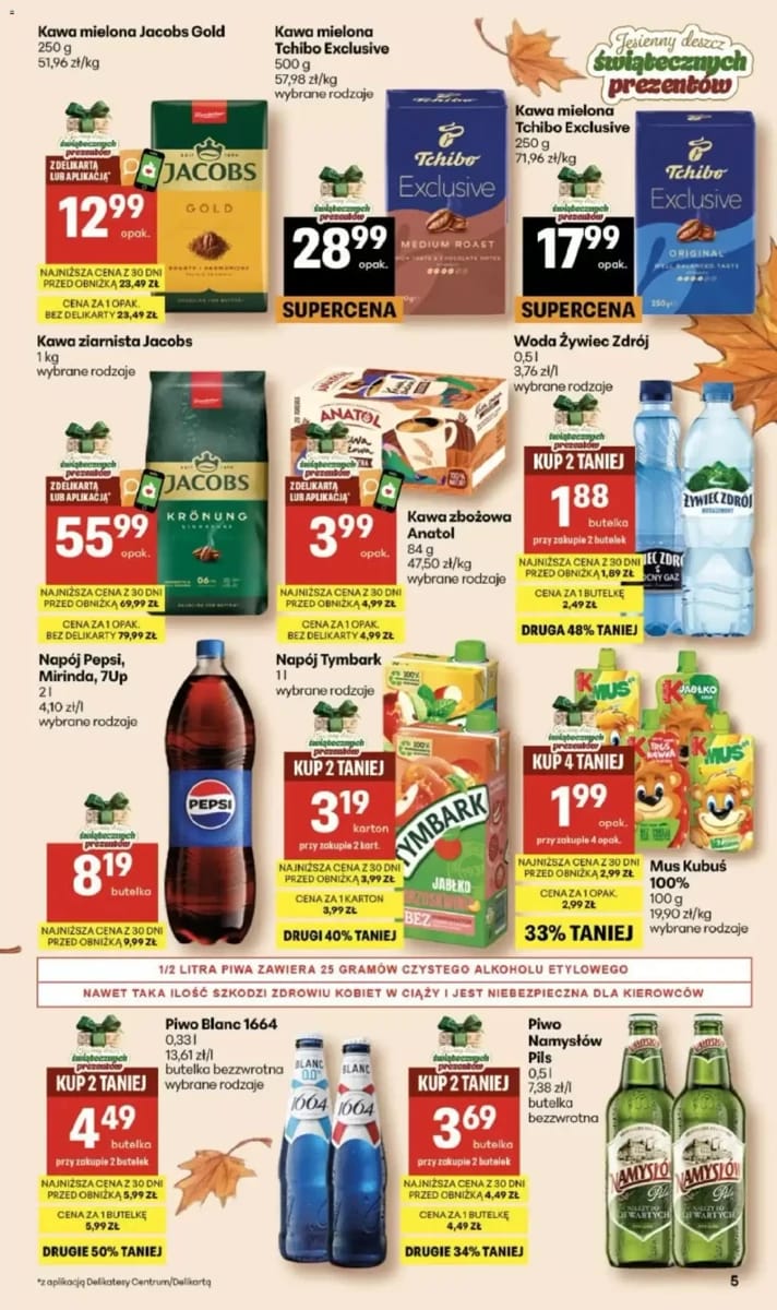 Gazetka Delikatesy Centrum, strona 5 z 40
