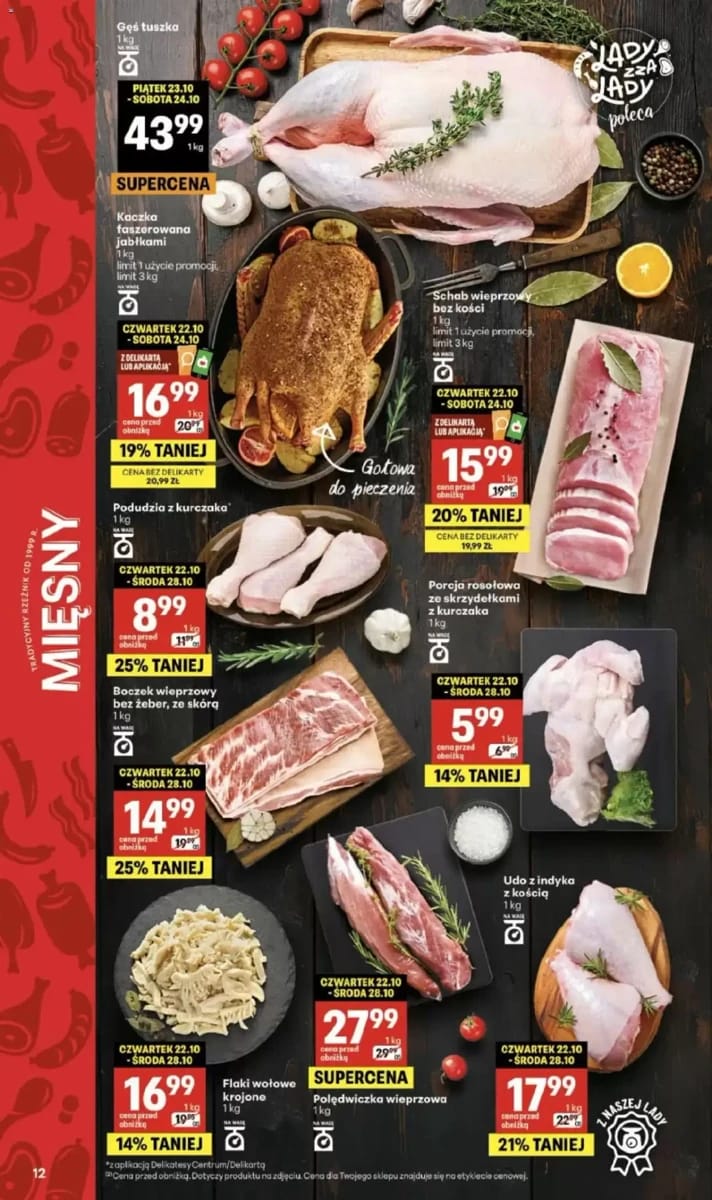 Gazetka Delikatesy Centrum, strona 12 z 40
