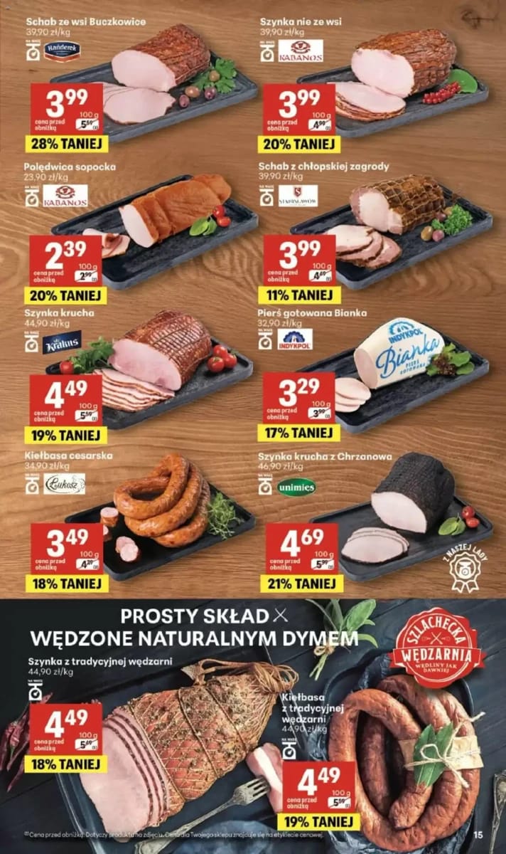 Gazetka Delikatesy Centrum, strona 15 z 40