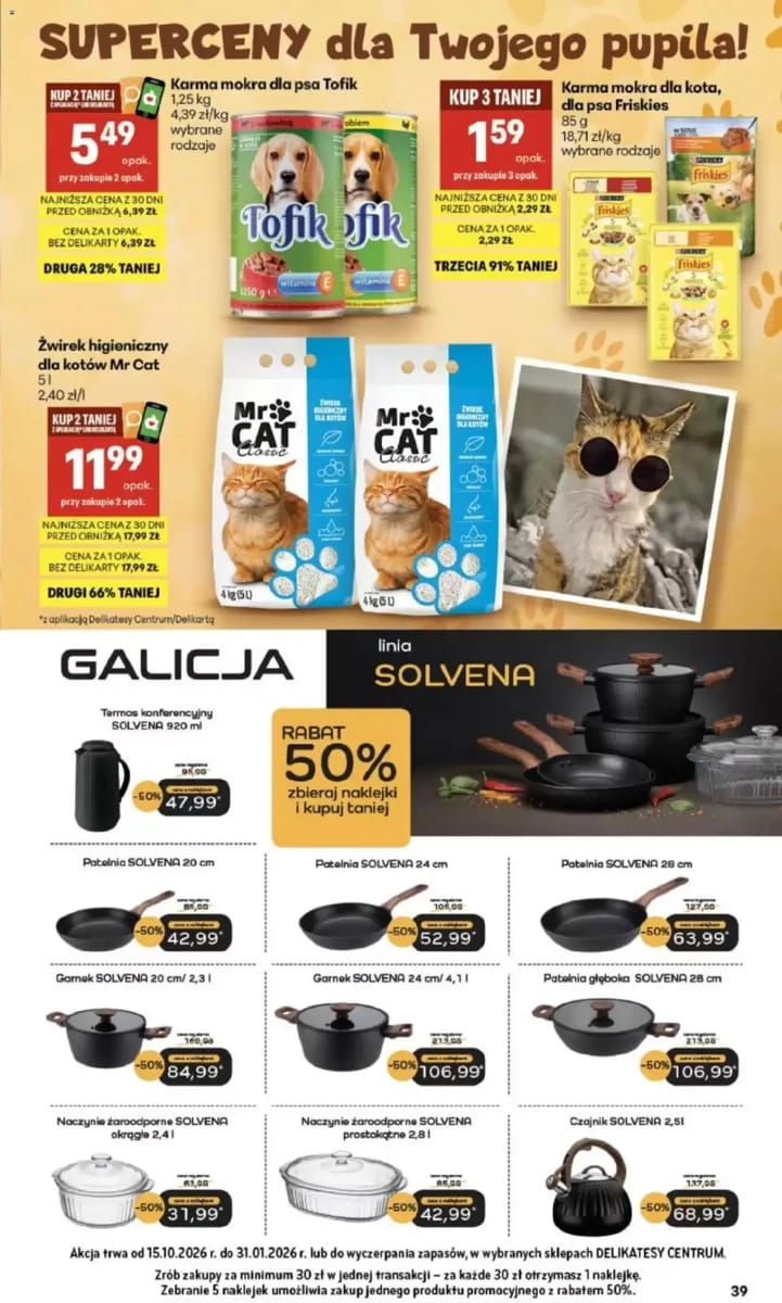 Gazetka Delikatesy Centrum, strona 39 z 40