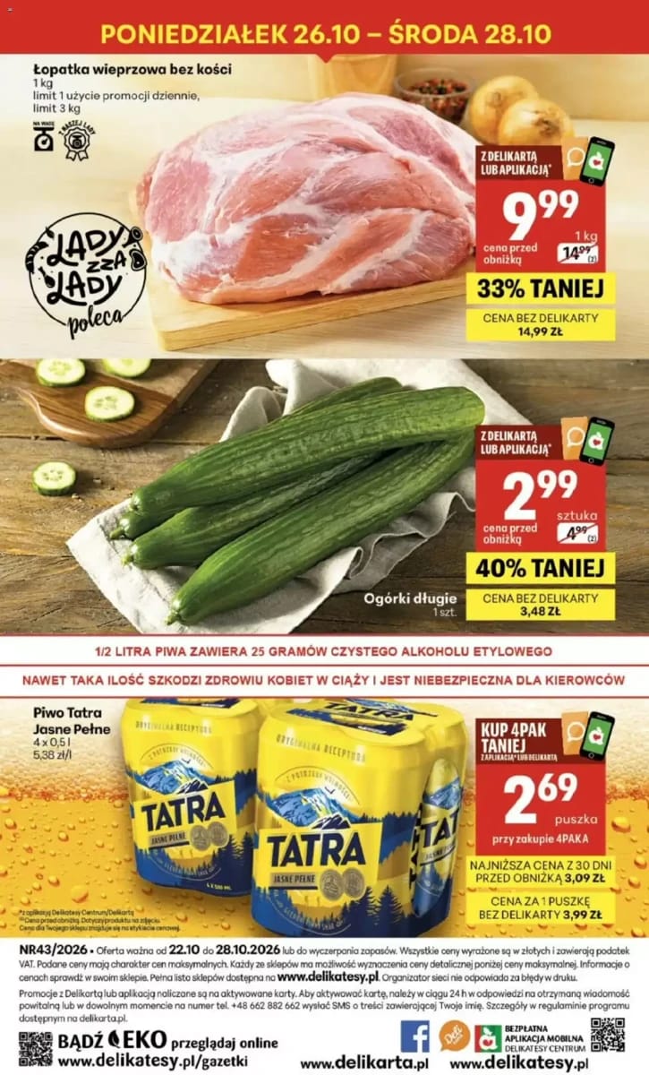 Gazetka Delikatesy Centrum, strona 40 z 40