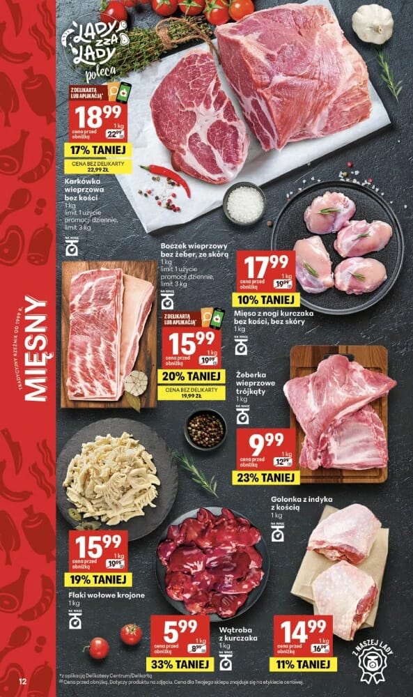 Gazetka Delikatesy Centrum, strona 12 z 40